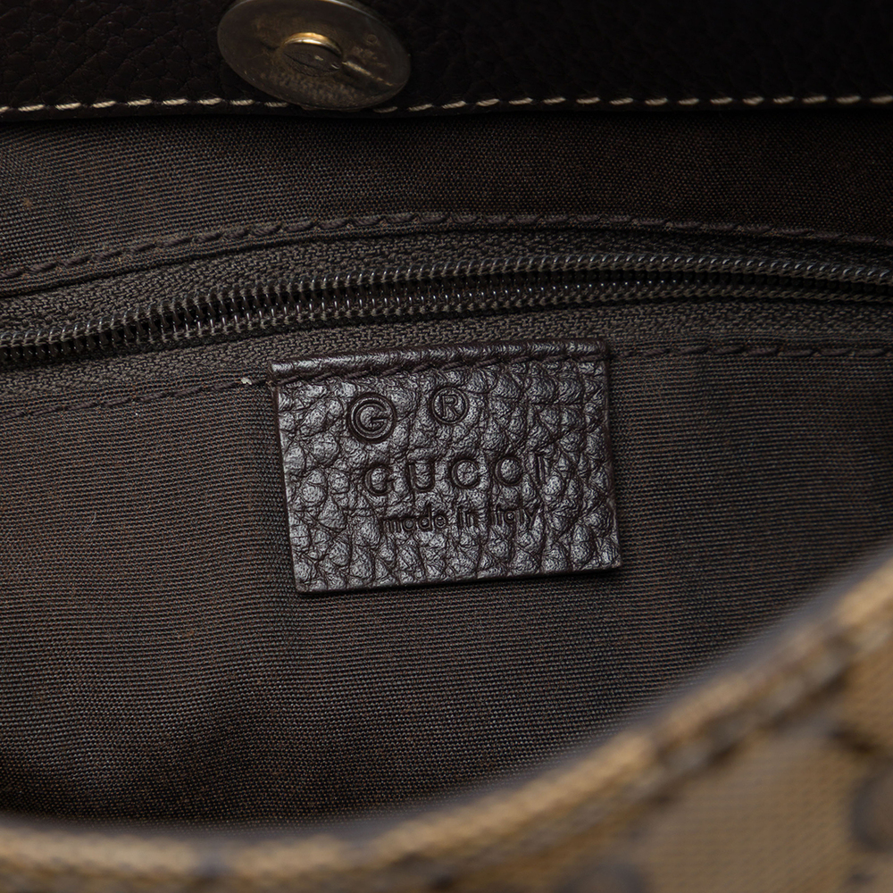 Pre-Loved Gucci GG Crystal Hobo - Picture 5 of 6
